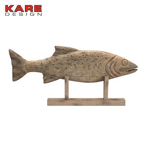 max decorative figurine pesce nature