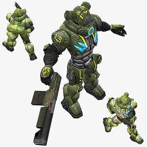 Sci-Fi Human Trooper