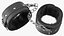 Leather Wrist Cuffs with Fur