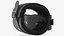Leather Wrist Cuffs with Fur