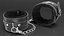 Leather Wrist Cuffs with Fur