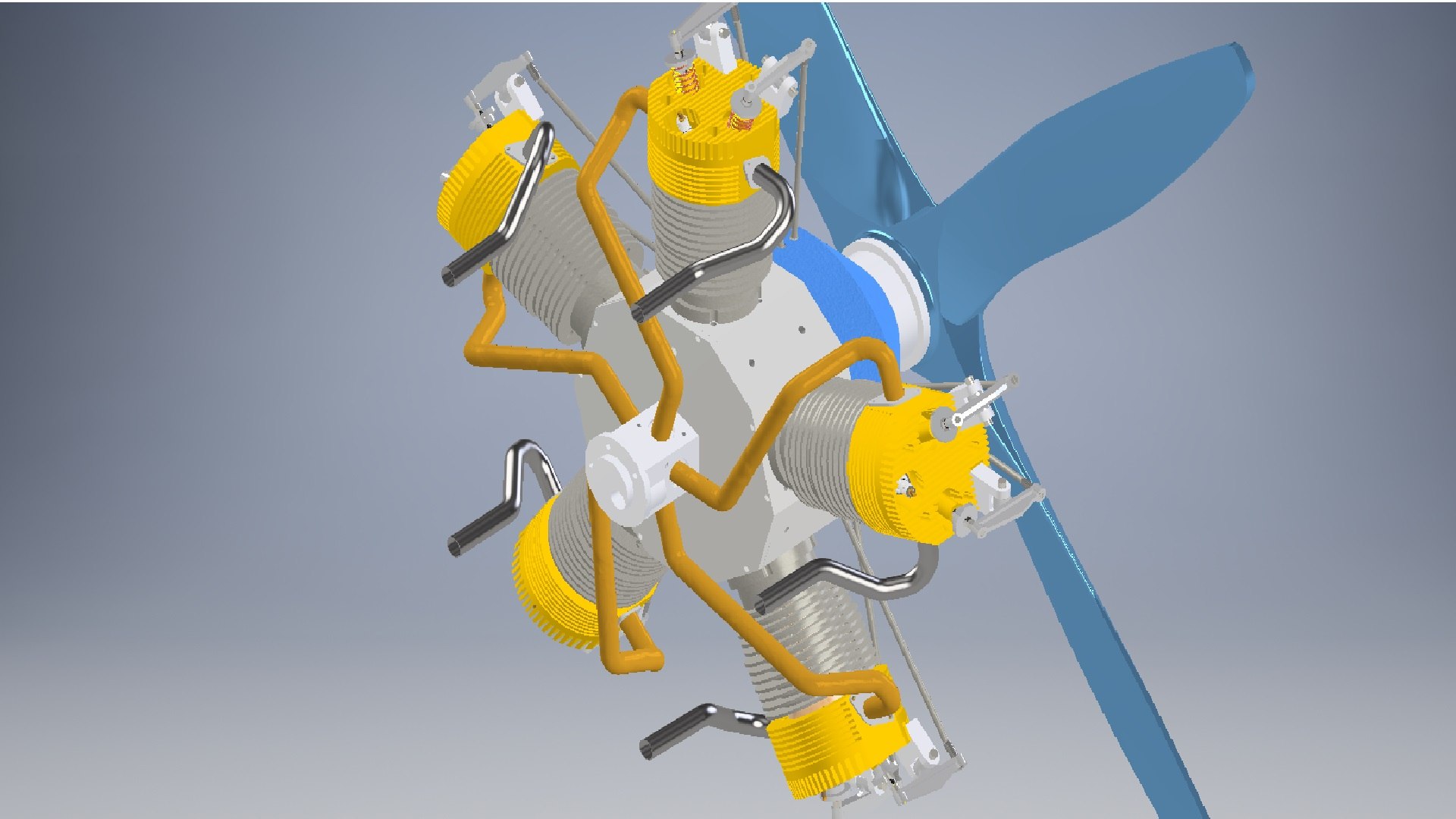 3D Edwards Radial Engine - TurboSquid 2220299
