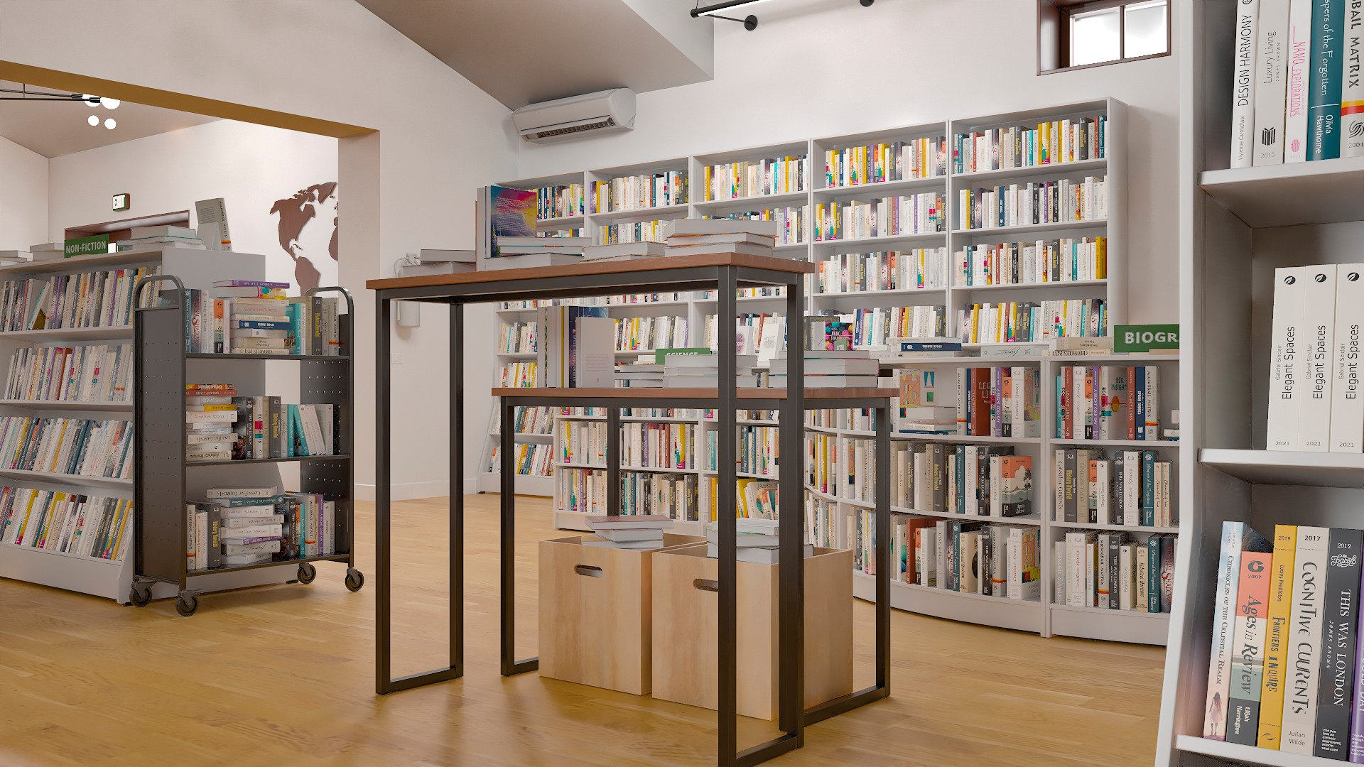 3D Book Store Interior https://p.turbosquid.com/ts-thumb/Yy/dUOSnc/m5/book_store_interior_003/jpg/1732368545/1920x1080/fit_q87/62b3f9571c1bc5a2baed79a2cf3e0f75943cbec1/book_store_interior_003.jpg