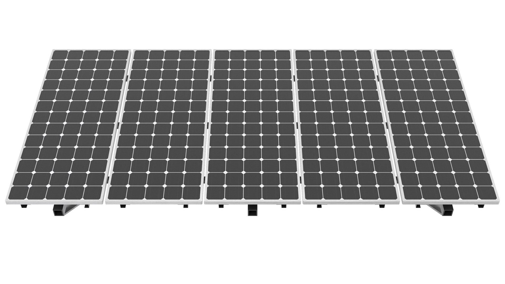 Solar Panel 3D Model - TurboSquid 2203605