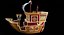 Barco pirata de los niños