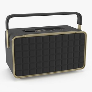3D Portable Bluetooth Speaker model