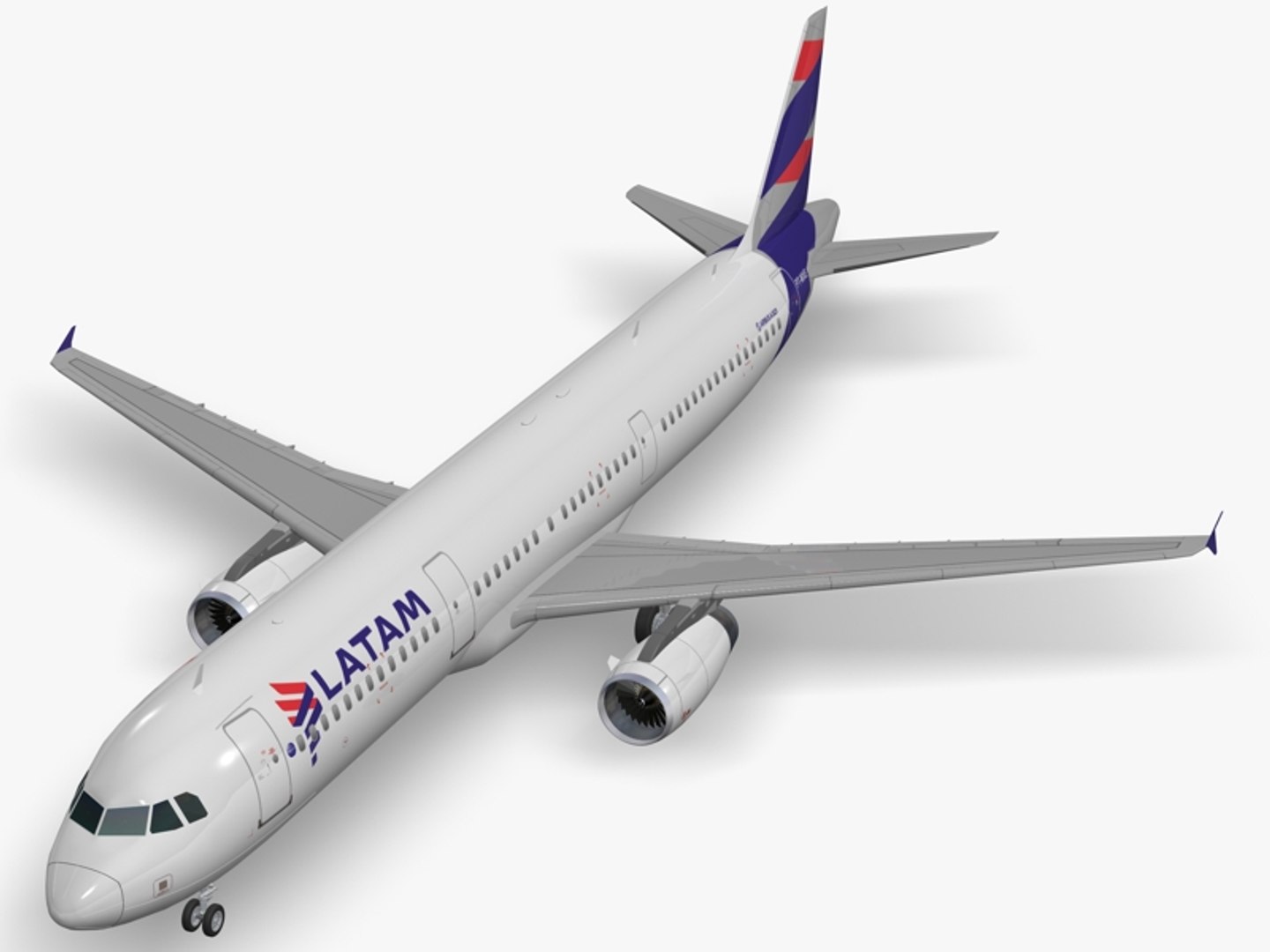 3D Airbus Latam A321 Model - TurboSquid 1277068