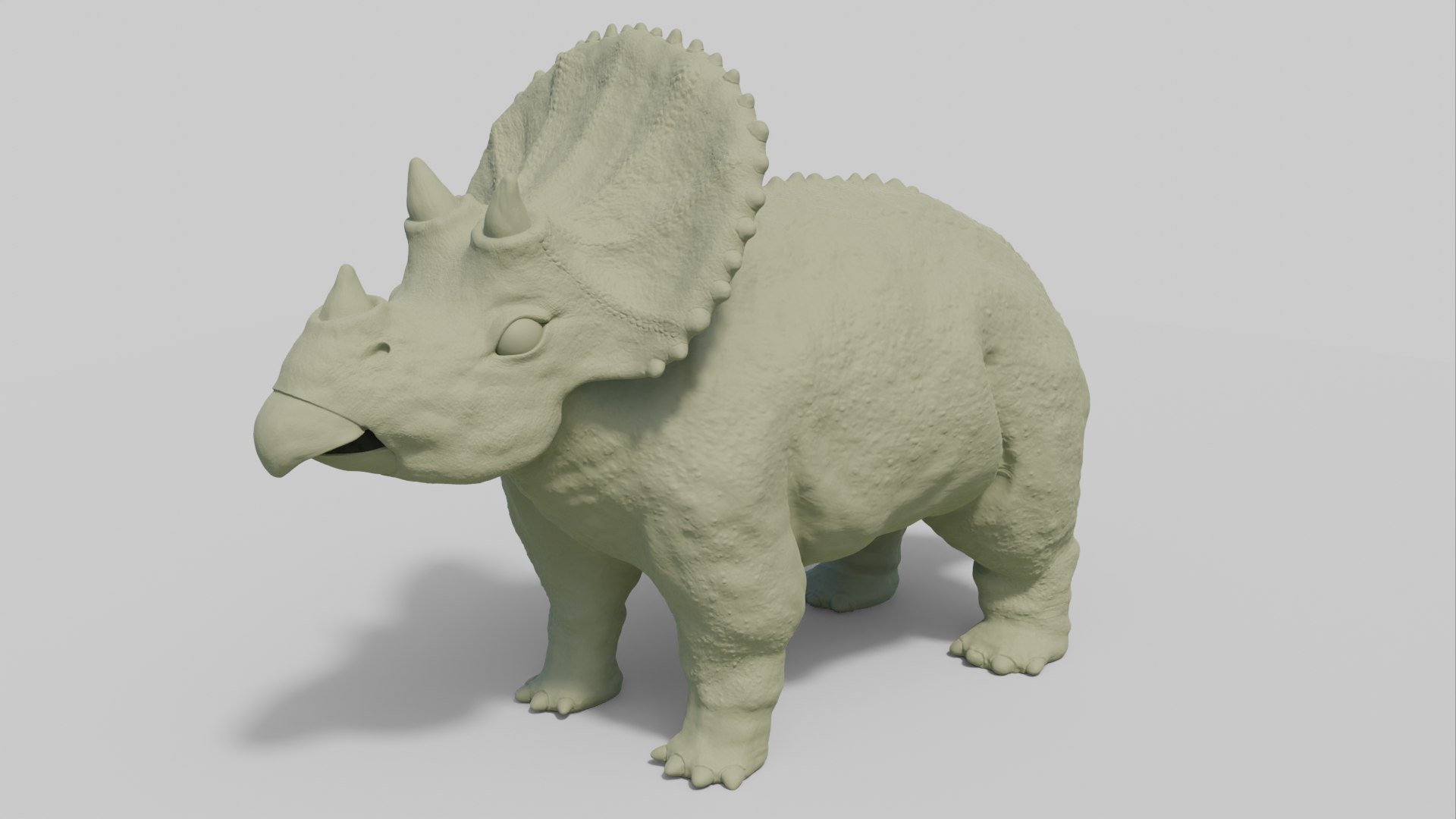 3D Baby Triceratops Model - TurboSquid 1951180