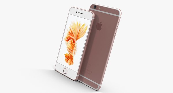 iPhone 6S e 6S Plus Rose Gold Modelo 3D - TurboSquid 968646