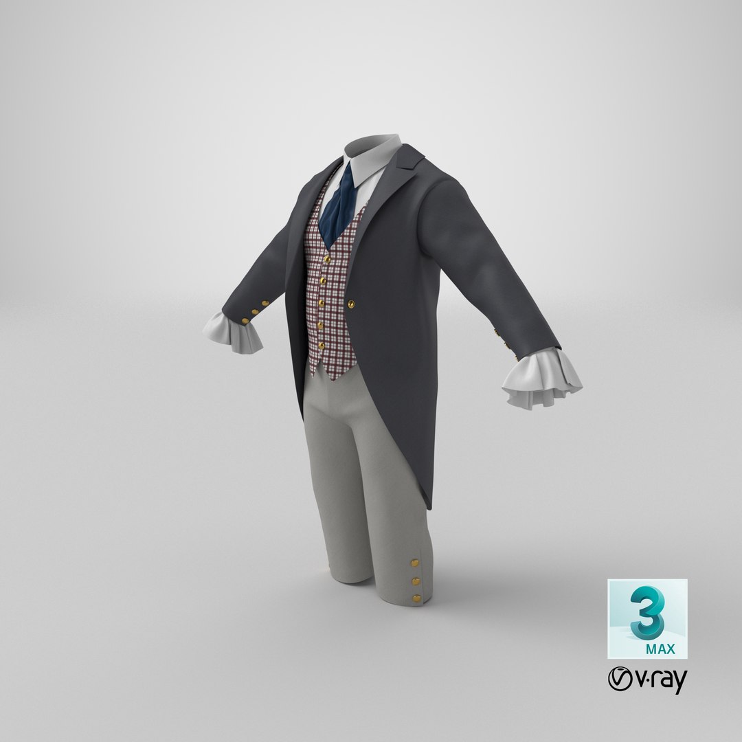 Tailcoat Suit 4 3D model https://p.turbosquid.com/ts-thumb/Yy/lE62Rw/d3/stemcell_max_vray_render/png/1663648315/1920x1080/fit_q87/26aad40f84ac7b988feb6f86d2d0976acdca4f5f/stemcell_max_vray_render.jpg