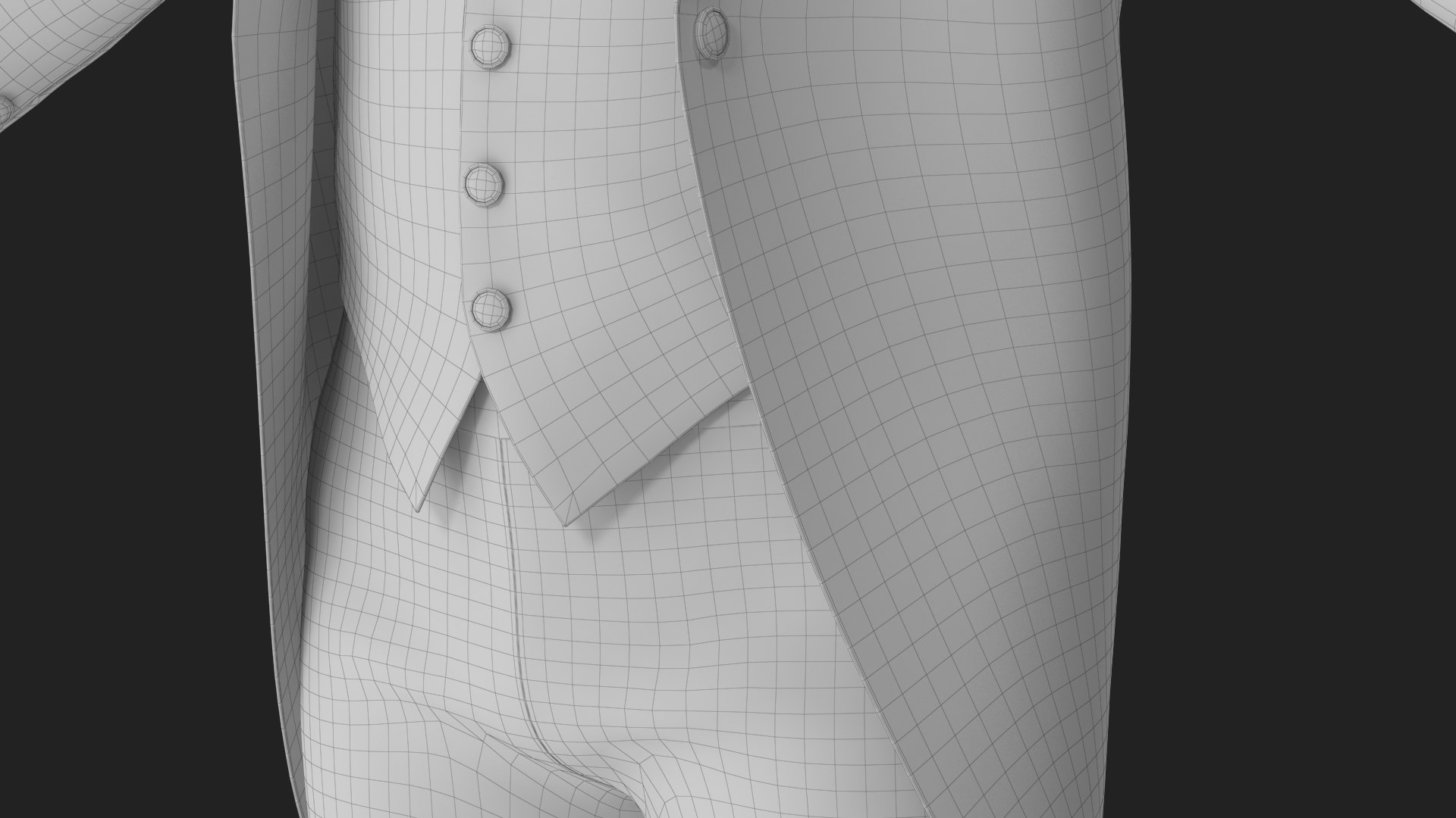 Tailcoat Suit 4 3D model https://p.turbosquid.com/ts-thumb/Yy/lE62Rw/f4/wireframe_14/jpg/1662702060/1920x1080/fit_q87/3321501c786f25a09c05c6c14c5c886d301b3cd2/wireframe_14.jpg