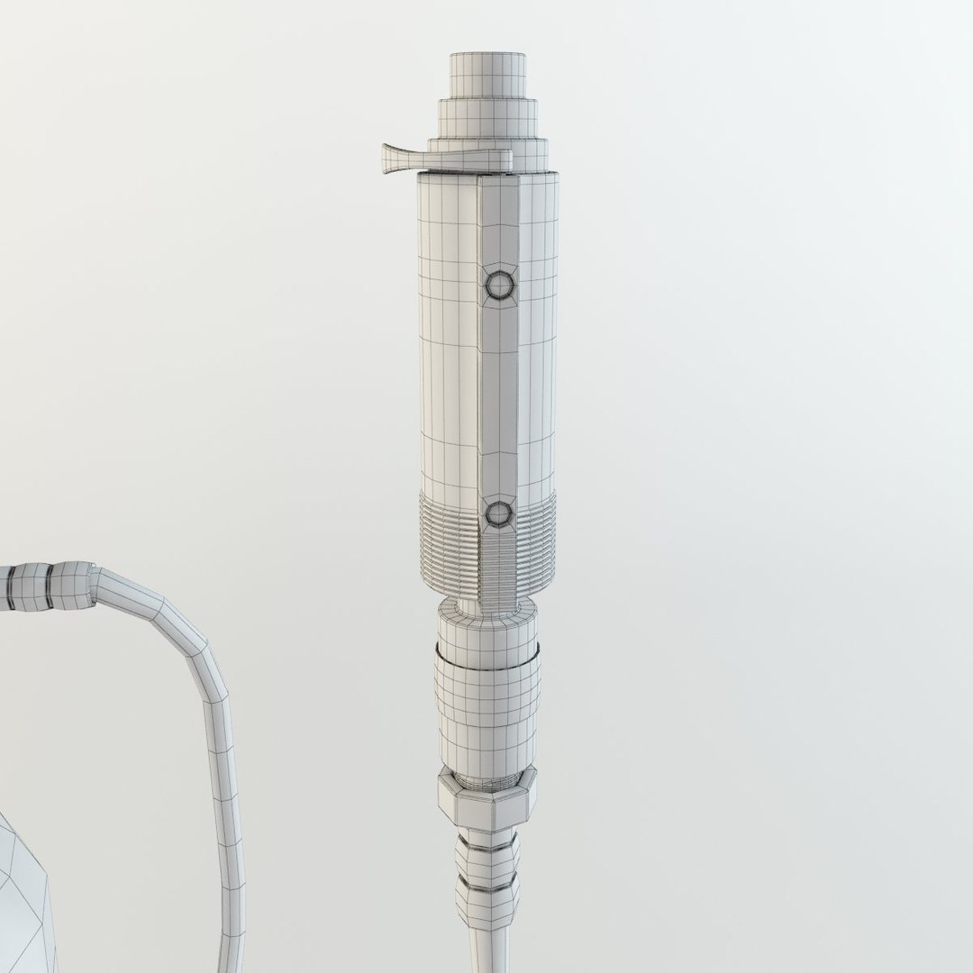 anton chigurh cattle gun 3d model