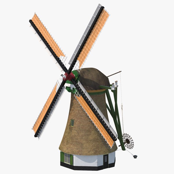 Windmill glTF Models for Download | TurboSquid
