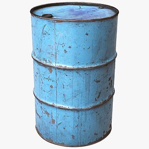 3D scanned barrel model
