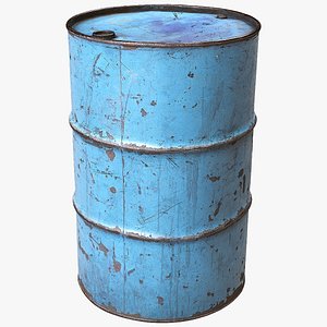 Scanned Barrel Blue