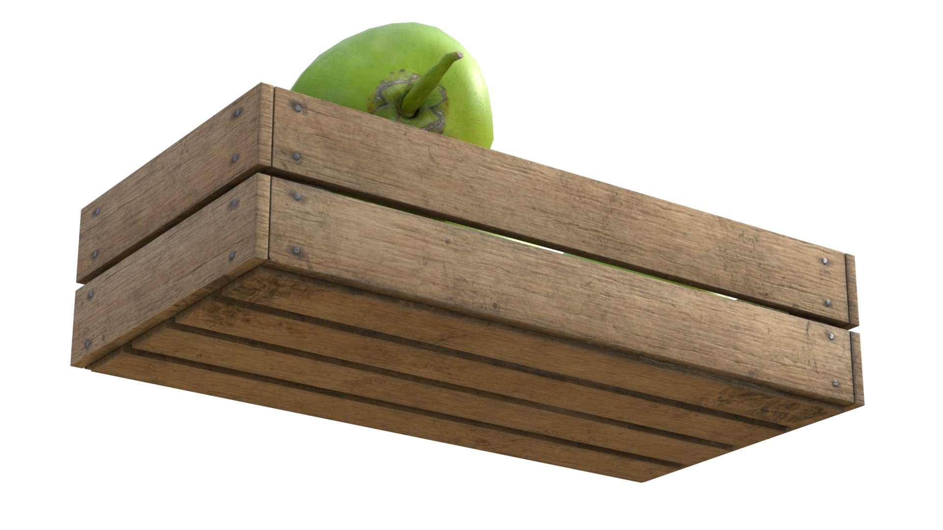 3D Coconut Green Wooden Crate https://p.turbosquid.com/ts-thumb/Yy/p3JveK/ri/5/jpg/1779508624/1920x1080/fit_q87/a1c0012d23d680f10ed6cbabef5446bb2d79a0c8/5.jpg