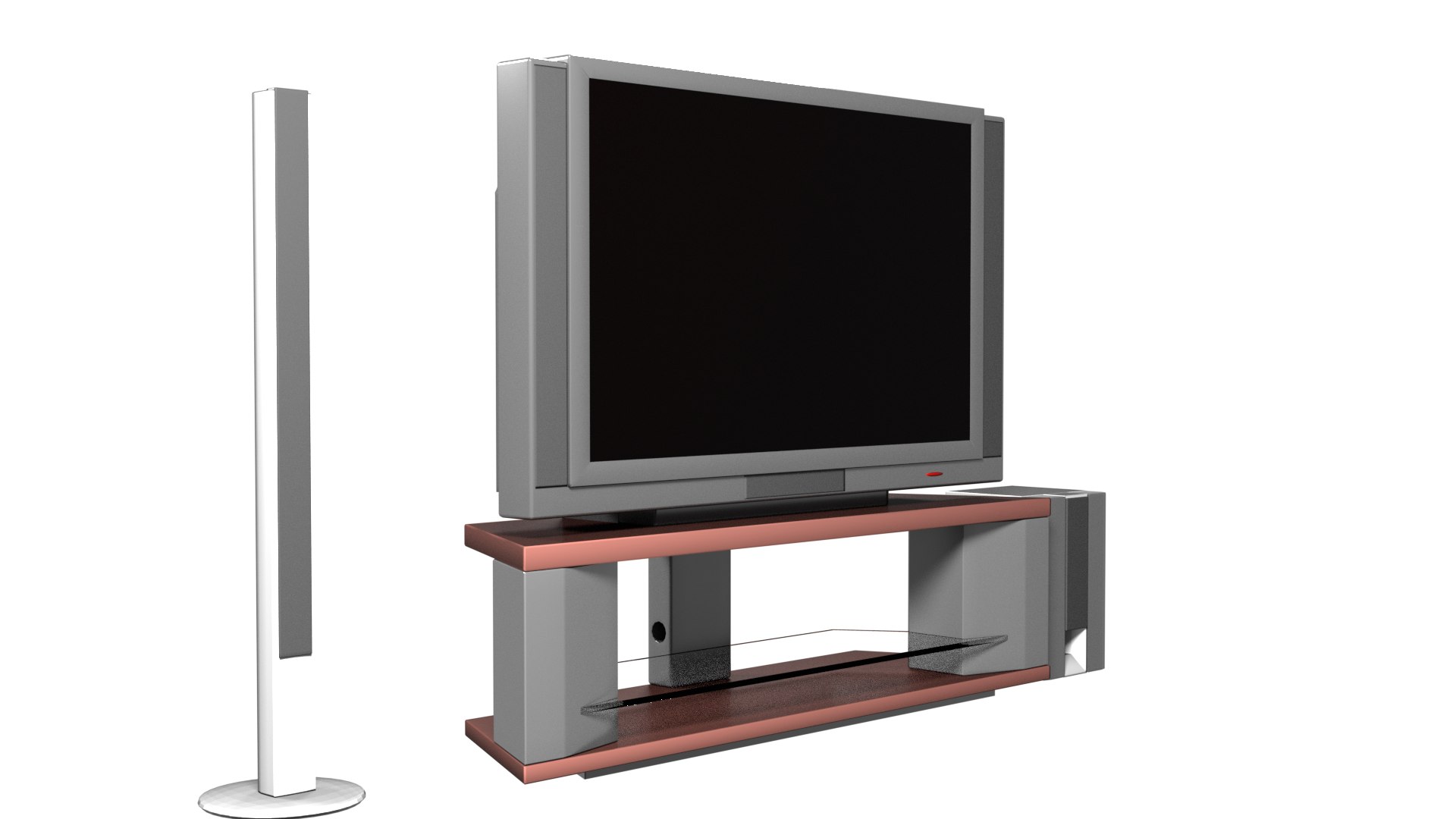 3D Model Television Set - TurboSquid 1986447