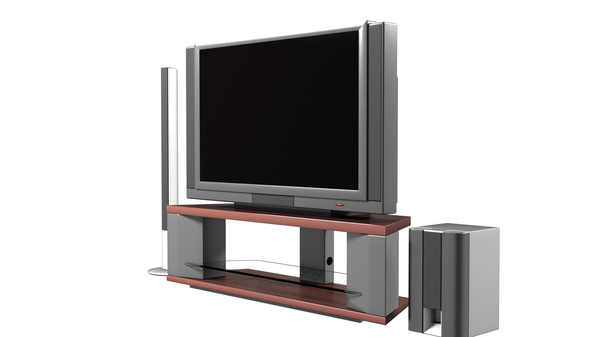 3D Model Television Set - TurboSquid 1986447