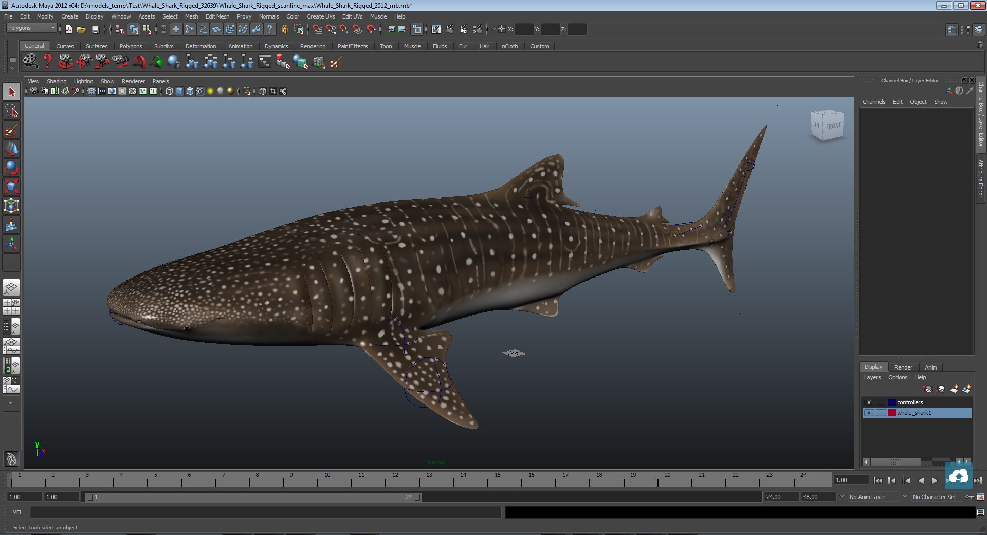 3D fishes 4 rigged https://p.turbosquid.com/ts-thumb/Yy/ubC5IM/y863CRtm/whalesharkrigged3dmodelmaya201220/jpg/1582615581/1920x1080/fit_q87/2891c6a3cfd177948991a81b8ad10a87a52c4caa/whalesharkrigged3dmodelmaya201220.jpg
