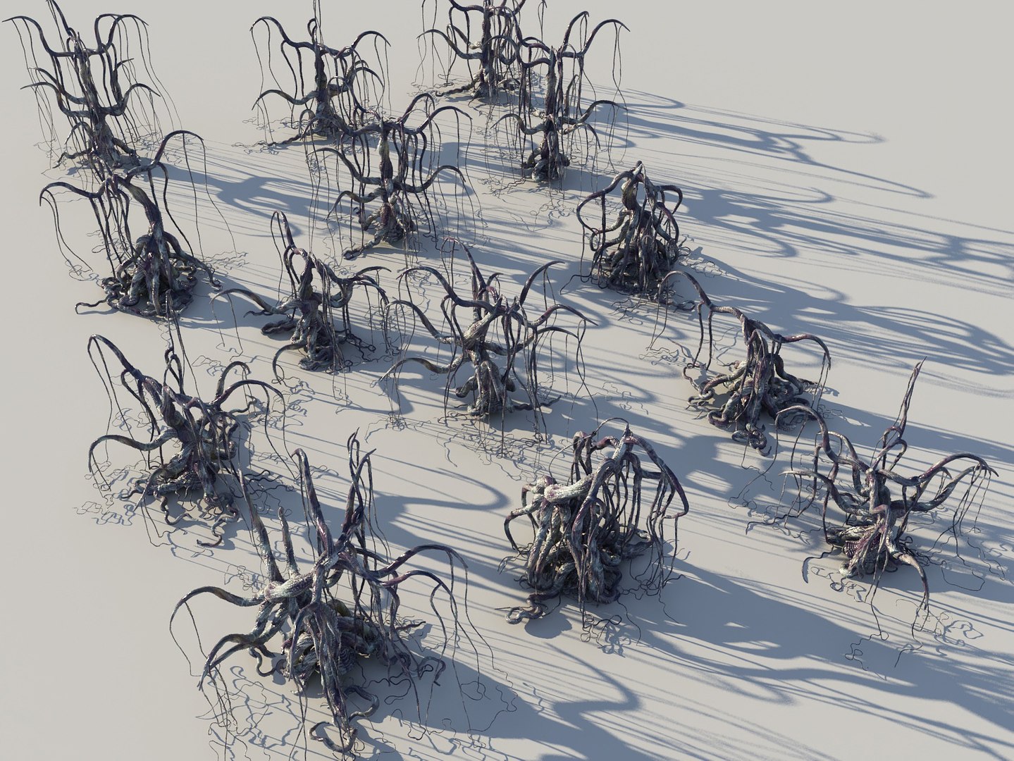 3d Model Alien Forest Pack 14