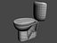 bathroom lavatory bath 3d model