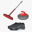Curling Equipment Collection