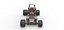 Zabytkowy samochód wyścigowy Supermodified, skala podstawowa 1 do 25