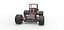 Zabytkowy samochód wyścigowy Supermodified, skala podstawowa 1 do 25