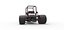 Zabytkowy samochód wyścigowy Supermodified, skala podstawowa 1 do 25