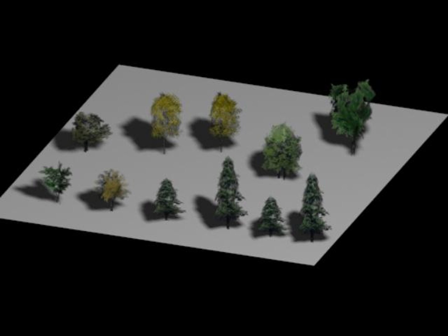 Tree Polys - Plants 3d Model