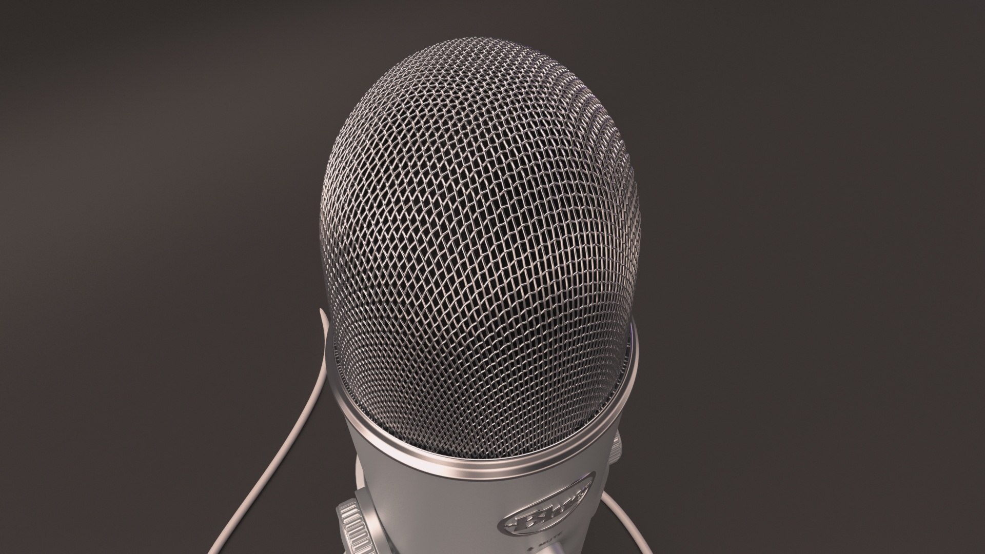 Blue Yeti Pro USB Microphone 3D model