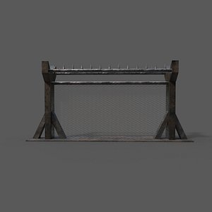 fence metal 3D