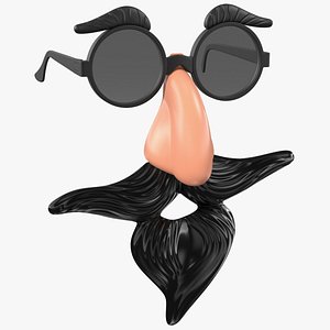 Glasses with Fake Beard and Nose