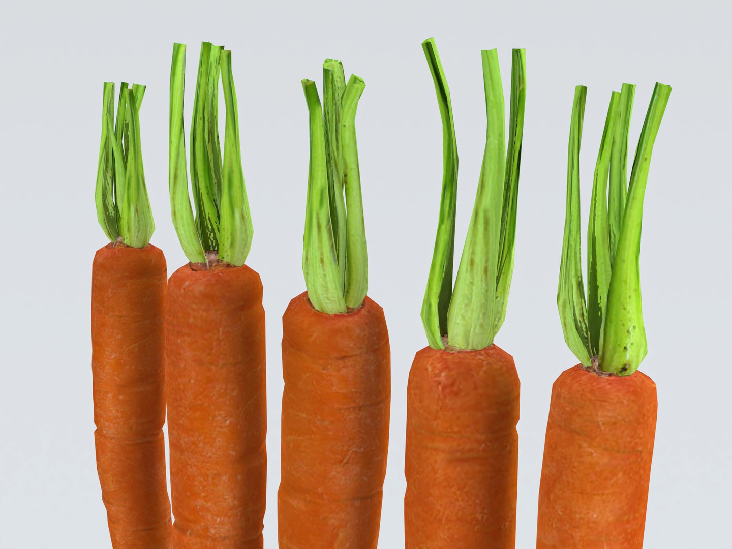 3D Carrots - TurboSquid 2175669