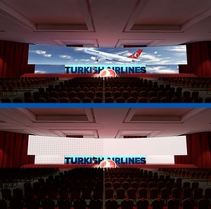 3D Hotel Meeting Room 33