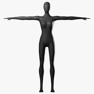 T-Pose Female Mannequin