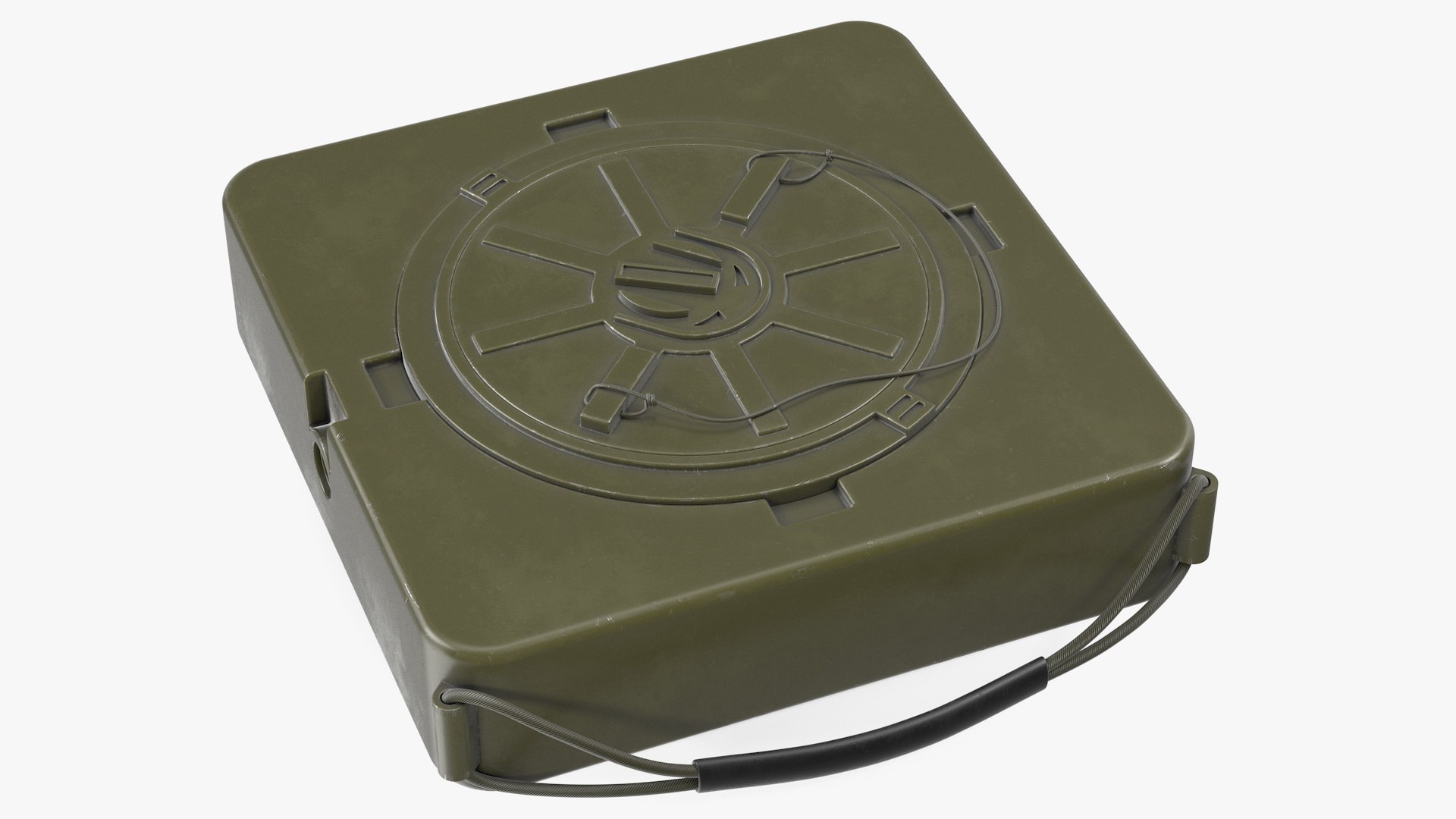 M19 Anti Tank Landmine 3D model preview