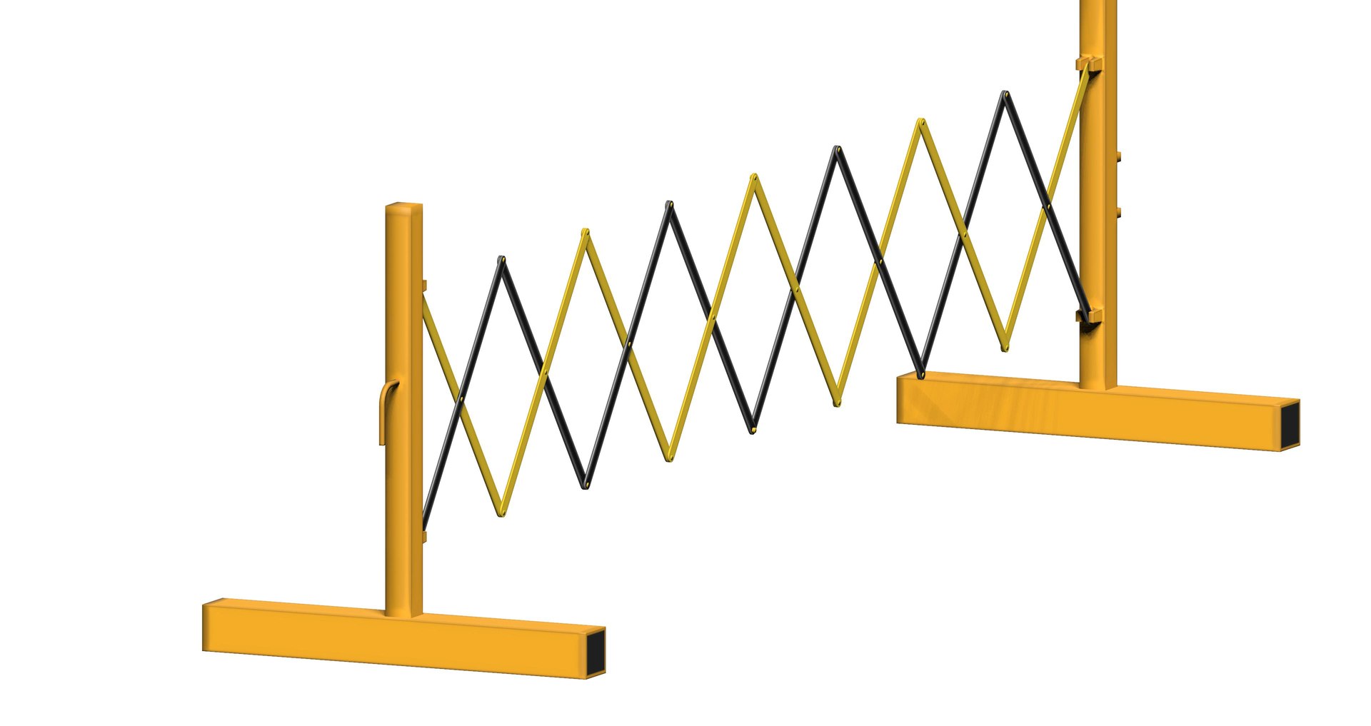3D Expandable barricade model https://p.turbosquid.com/ts-thumb/Yz/awR9nS/JJ/expandablebarricade_3/jpg/1686921600/1920x1080/fit_q87/686e21a3089a79fd98c4eb3ee4b1e55d3e41bbe4/expandablebarricade_3.jpg