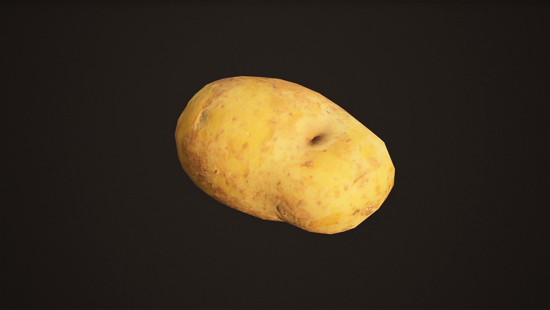 3D model potato vegetable food https://p.turbosquid.com/ts-thumb/Yz/c4OZSl/G3/potato_2/jpg/1612271128/1920x1080/fit_q87/d37bbafb304eba93cdb974e49a1b1e8d73358917/potato_2.jpg