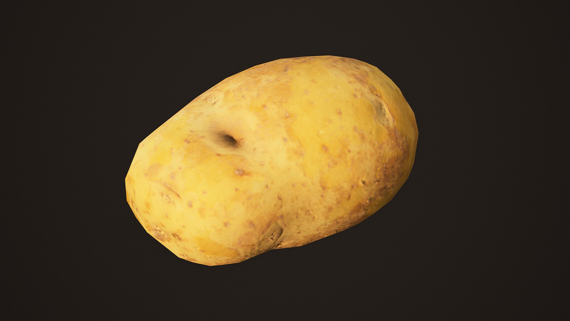 3D model potato vegetable food https://p.turbosquid.com/ts-thumb/Yz/c4OZSl/bo/potato_2yjhgj/jpg/1612271130/1920x1080/fit_q87/575f62b477b4833ee86286ef6210879244b69953/potato_2yjhgj.jpg