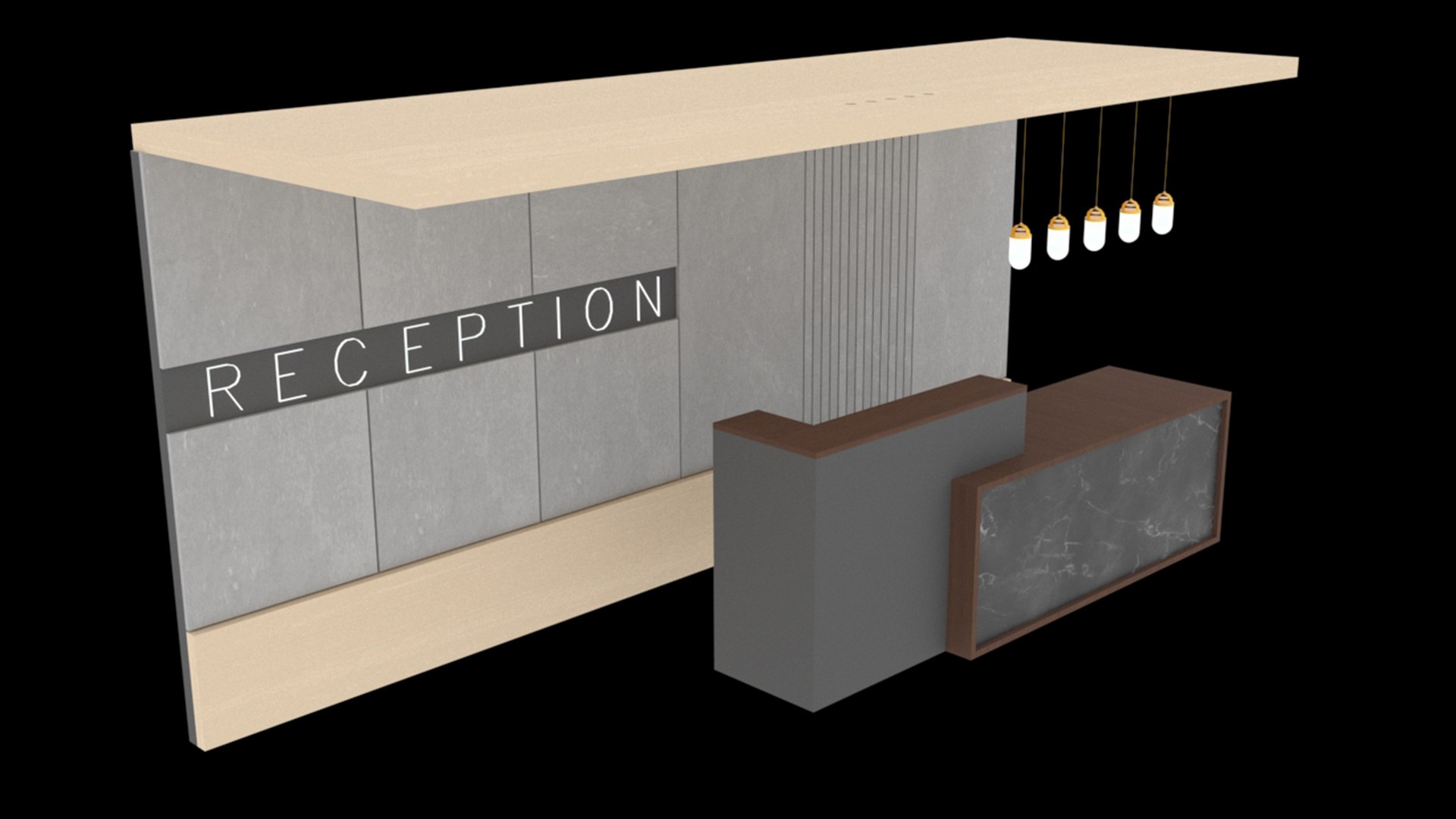3D Reception model https://p.turbosquid.com/ts-thumb/Yz/fX4WpL/9k/reception5/jpg/1774350424/1920x1080/fit_q87/4e674eaef60bf58c6bc739fe39d74da59008b4bd/reception5.jpg