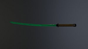 3D Katana model