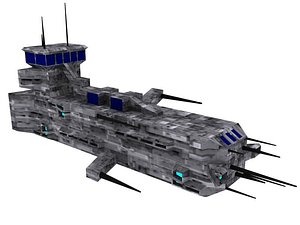 3d spaceship fighter