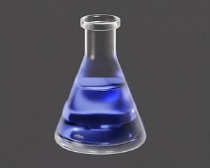 Chemical jar 3D model