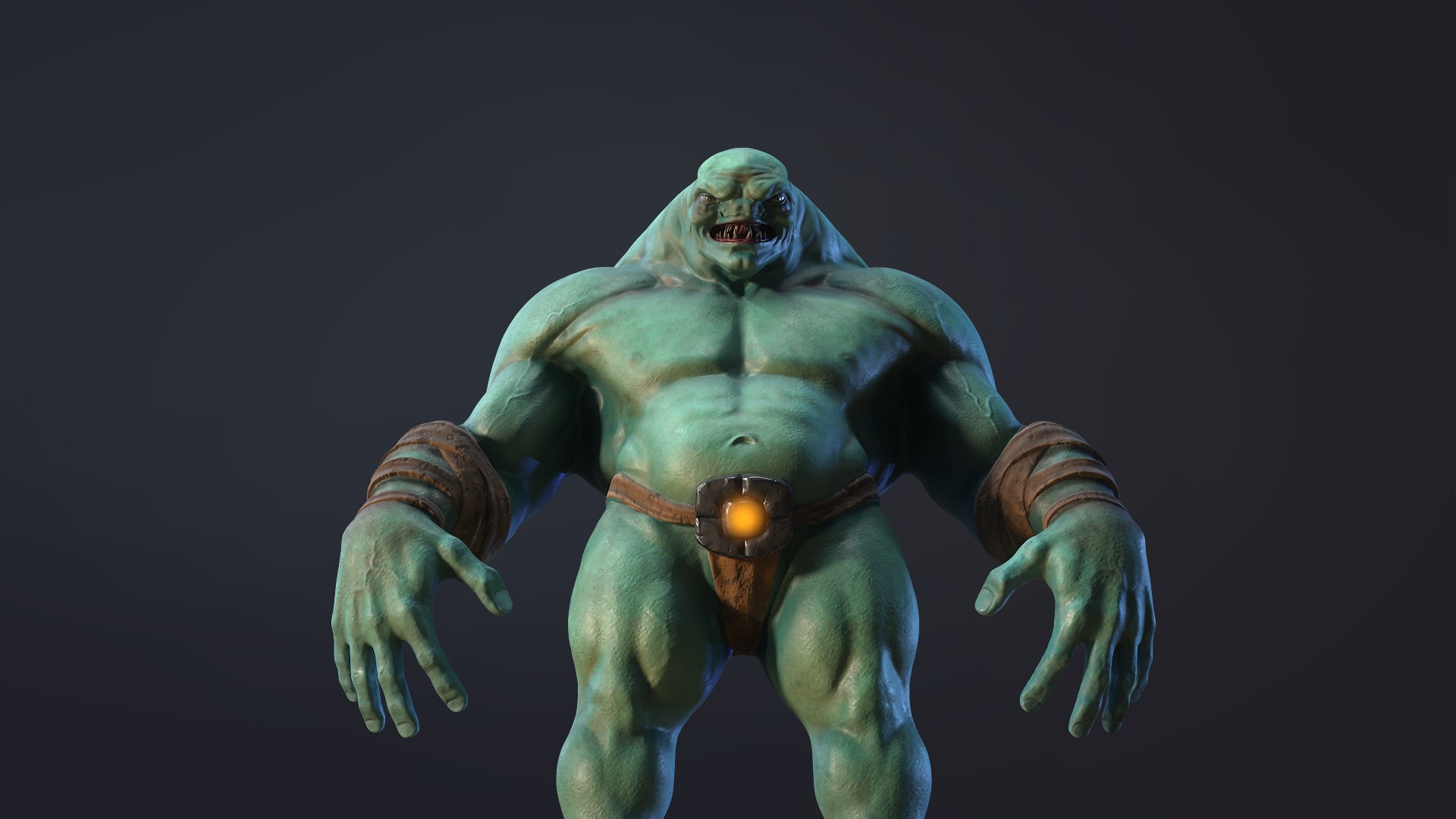 3D Monster model - TurboSquid 1786670