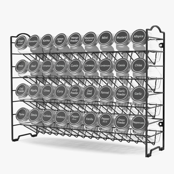 Spice Rack Organizer SpaceAid 3D - TurboSquid 2006845