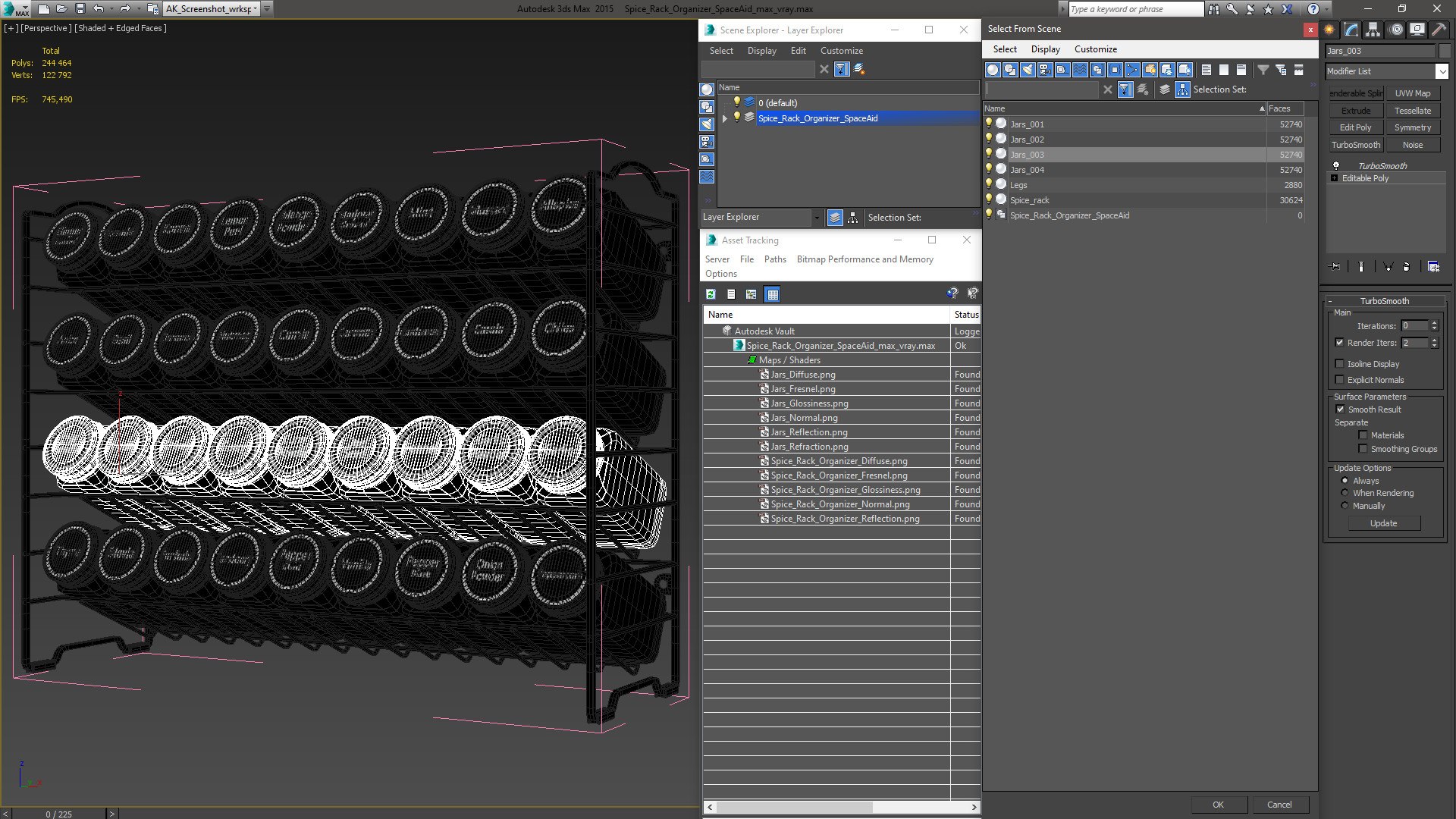 Spice Rack Organizer SpaceAid 3D - TurboSquid 2006845