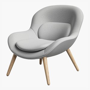 3D philippa armchair model