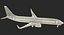3D波音737-900内饰瑞安航空模型