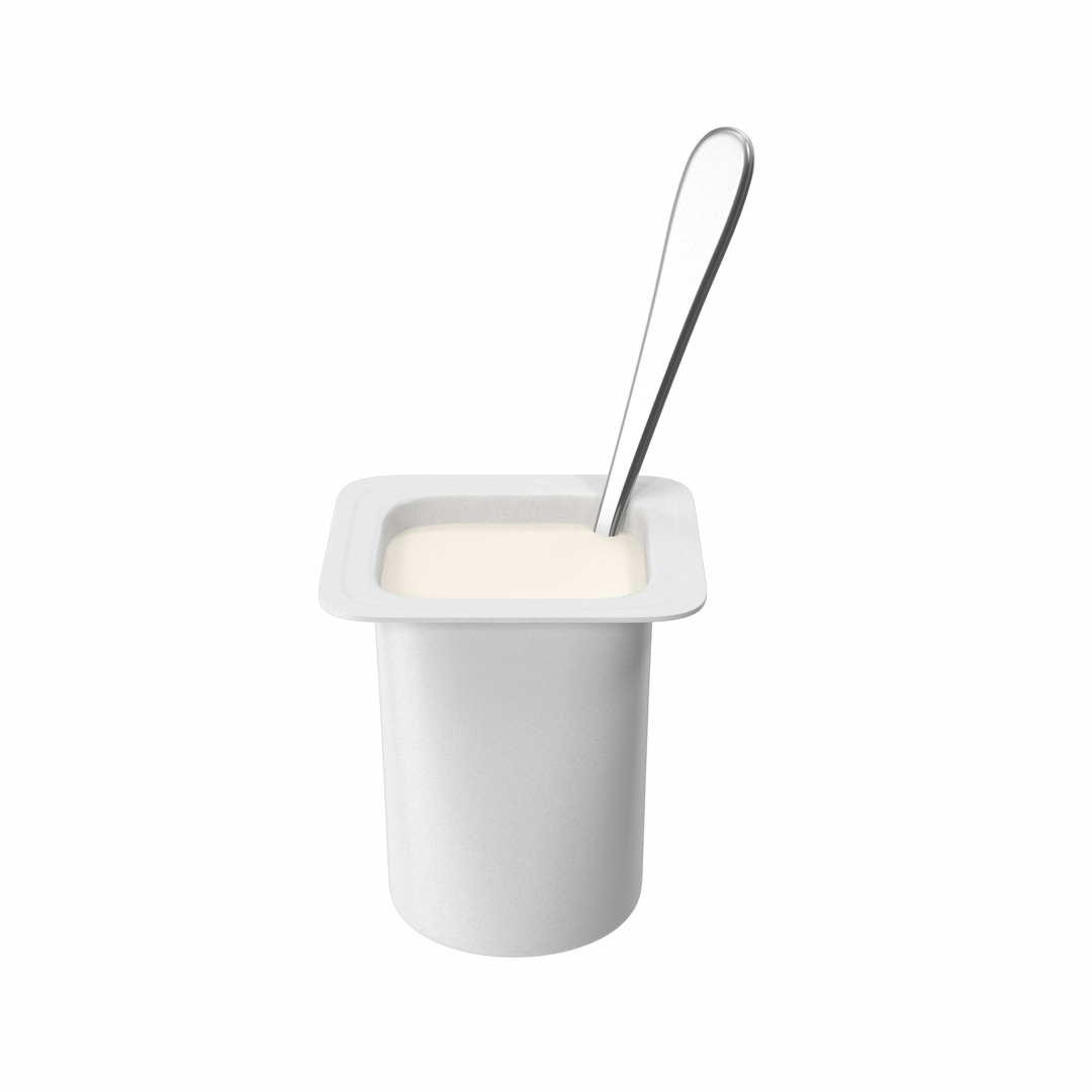 3D Yogurt Cup With Spoon https://p.turbosquid.com/ts-thumb/Yz/yBIox4/tX/p/png/1709809363/1920x1080/turn_fit_q99/10a83bf584300d9999f8747bd712511c591e5a6b/p-1.jpg
